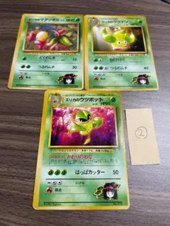ポケモンカード エリカのポケモンカード3枚セット ②