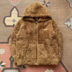 s*u様 【champion】 シェルパフリース パーカージャケット チャンピオ