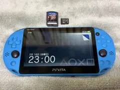 PS Vita 本体 PCH-2000 ジャンク　ブルー　16GB マイクラ