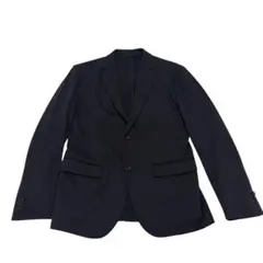 無印良品 ストレッチ テーラードジャケット ネイビー　M メンズ　コットン
