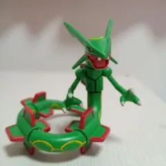 希少】ポケモン図鑑アドバンス エメラルド レックウザ フィギュアのみ