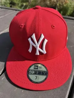 ニューヨーク・ヤンキース 59FIFTY レッドキャップ 7 1/4