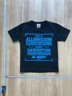 MMOA MOA バドミントン Tシャツ 130cm ブラックのサムネイル