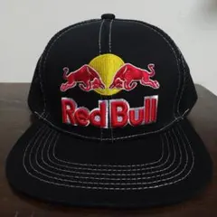 お*)様 RedBull レッドブル　平つば ブラックのサムネイル