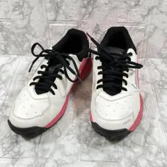 【美品】ヨネックス　YONEX テニスシューズ パワークッション104 ピンク