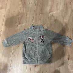 ミニーマウス トレーナー グレー　子供用　春秋