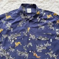 Karl Helmut アロハシャツ オープンカラー シャツ アニマル レーヨンのサムネイル