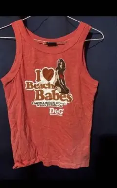 D&G I Love Beach Babes タンクトップ M