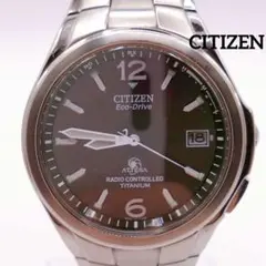 CITIZEN シチズン Eco-Drive ATTESA 電波ソーラー時計
