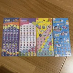 たまごっち　プチプチシール4枚セット