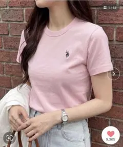 U.S.POLO ASSN. ピンクTシャツのサムネイル