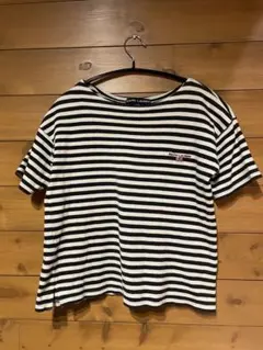 Ralph Lauren ラルフローレンM 半袖ストライプTシャツ　古着