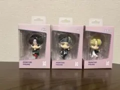 TinyTAN Jin、V、jimin フィギュア 3体セットBTS