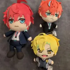 伊奘冉一二三　観音坂独歩　ぬいぐるみセット ヒプノシスマイクフェイスぬいぐるみ 伊奘冉一二三 観音坂独歩 セット