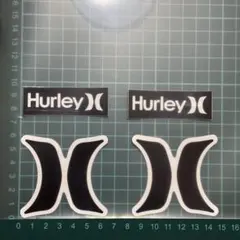 Hurley ステッカー 4枚セット