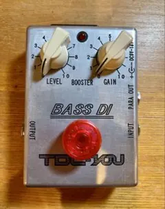 【限定】TDC-YOU BASS DI RED エフェクター 限定】TDC-YOU BASS DI RED エフェクター