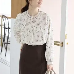 裏起毛ブラウス