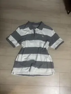 Abercrombie & Fitch ボーダー ポロシャツのサムネイル