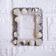 ホイップデコ グレー 黒 白 トレカケース 硬質ケース B8 ハンドメイド