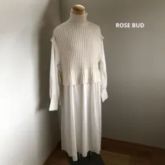 ROSEBUD ドッキングワンピース