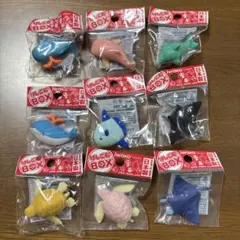 【未開封】おもしろ消しゴム　海の生き物　9個セット
