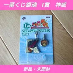 訳あり（新品・未使用）銀魂　神威　メタルイニシャルストラップのサムネイル