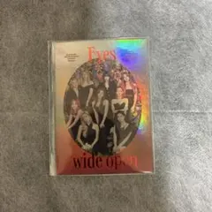 TWICE eyes wide open カード