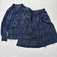 【美品】Paul Stuart セットアップ チェック 高級感 M（F138）