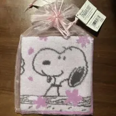 PEANUTS 桜 スヌーピーとチャーリーブラウン (オーガンジーパッケージ入)