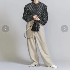 BEAUTY&YOUTH UNITED ARROWS ドット　ブラウス
