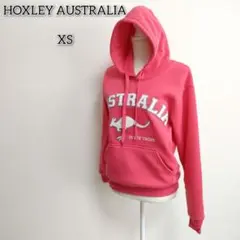 HOXLEY AUSTRALIA 【XS】 パーカー 英字ロゴ ワッペン 刺繍