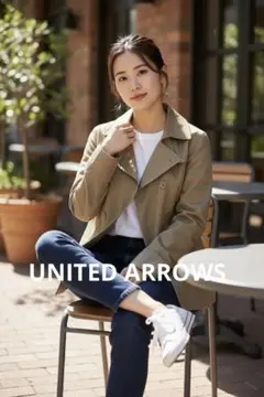 BEAUTY&YOUTH UNITED ARROWS ベージュ　ダブルジャケット