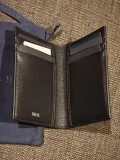 Dior 黒 レザー カードケース