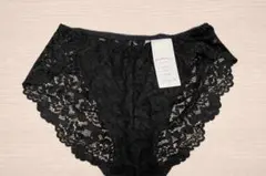 【新品】レース ブラック ショーツ Lサイズ 下着 レディース 伸縮あり