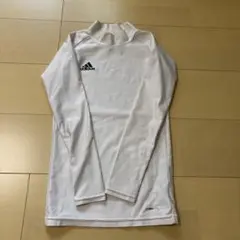 adidas ClimaLite 長袖シャツ 150 ホワイト