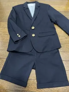 ビームス 110 子供用 ネイビー ブレザー スーツ