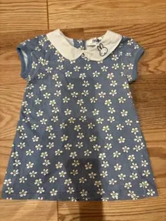 ミッフィー 花柄ワンピース 90