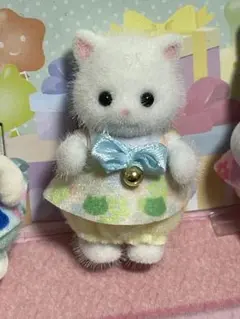 シルバニアファミリー　あつまれ！赤ちゃんセット-ネコ-　ペルシャネコの赤ちゃん