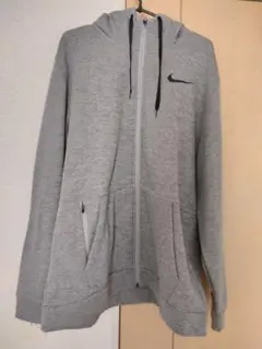 Nike ナイキ　グレー フルジップパーカー