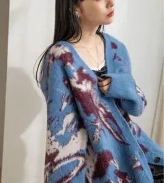 ローリーズファーム カーディガン 起毛カーディガン