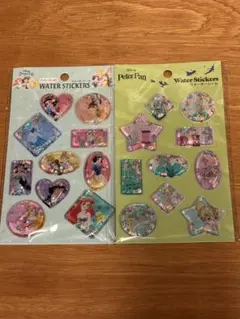 未開封！ディズニー　ウォーターシール　2点セット！