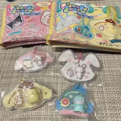 サンリオキャラクターズ パッケージチャーム＆チョコボーロ 4個セット