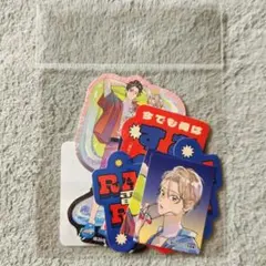 Bright night pooLステッカーセット『雷々来世』野白ぐり