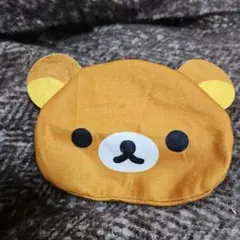 リラックマ クマ型顔ミニポーチ