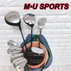 ゴルフセット　レディース　ミエコウエサコ　打感良好　ラウンドOK すぐ使える ミエコ・ウエサコMU−SPORTSレディースクラブセット