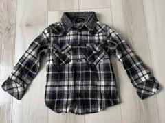 DIESEL KIDS ブラック チェック柄