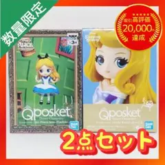Q posket petit Disney Characters 【2点セット】