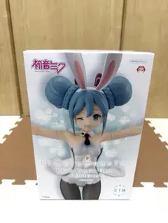 【新品未開封】初音ミク　バニー　フィギュア　黒星紅白のサムネイル
