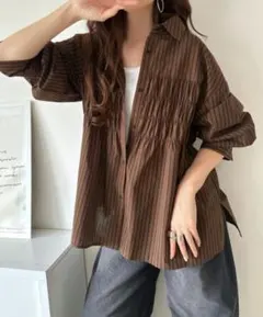 classicalelf シャーリングシャツ