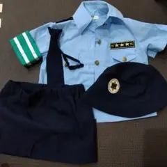 A&T 警察官コスチューム (青色)と水着 90-95